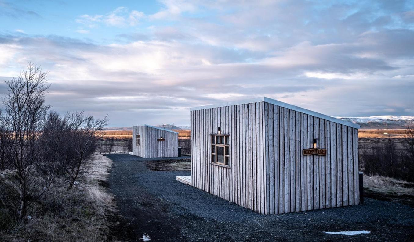 Arngrimslundur Cottages فلودير المظهر الخارجي الصورة