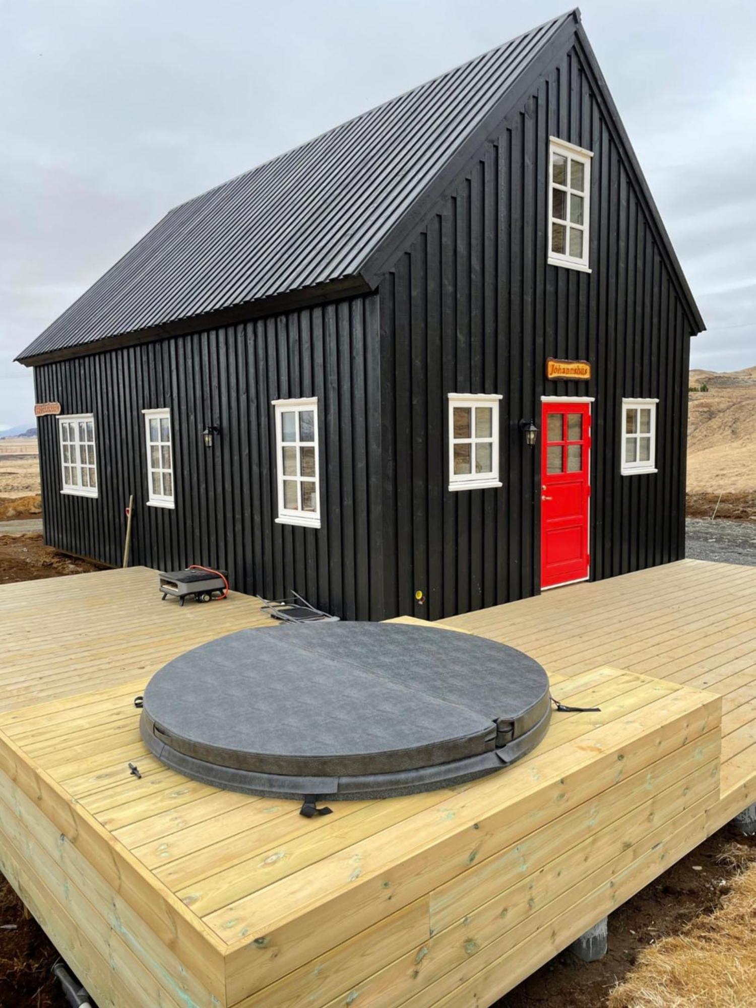 Arngrimslundur Cottages فلودير المظهر الخارجي الصورة