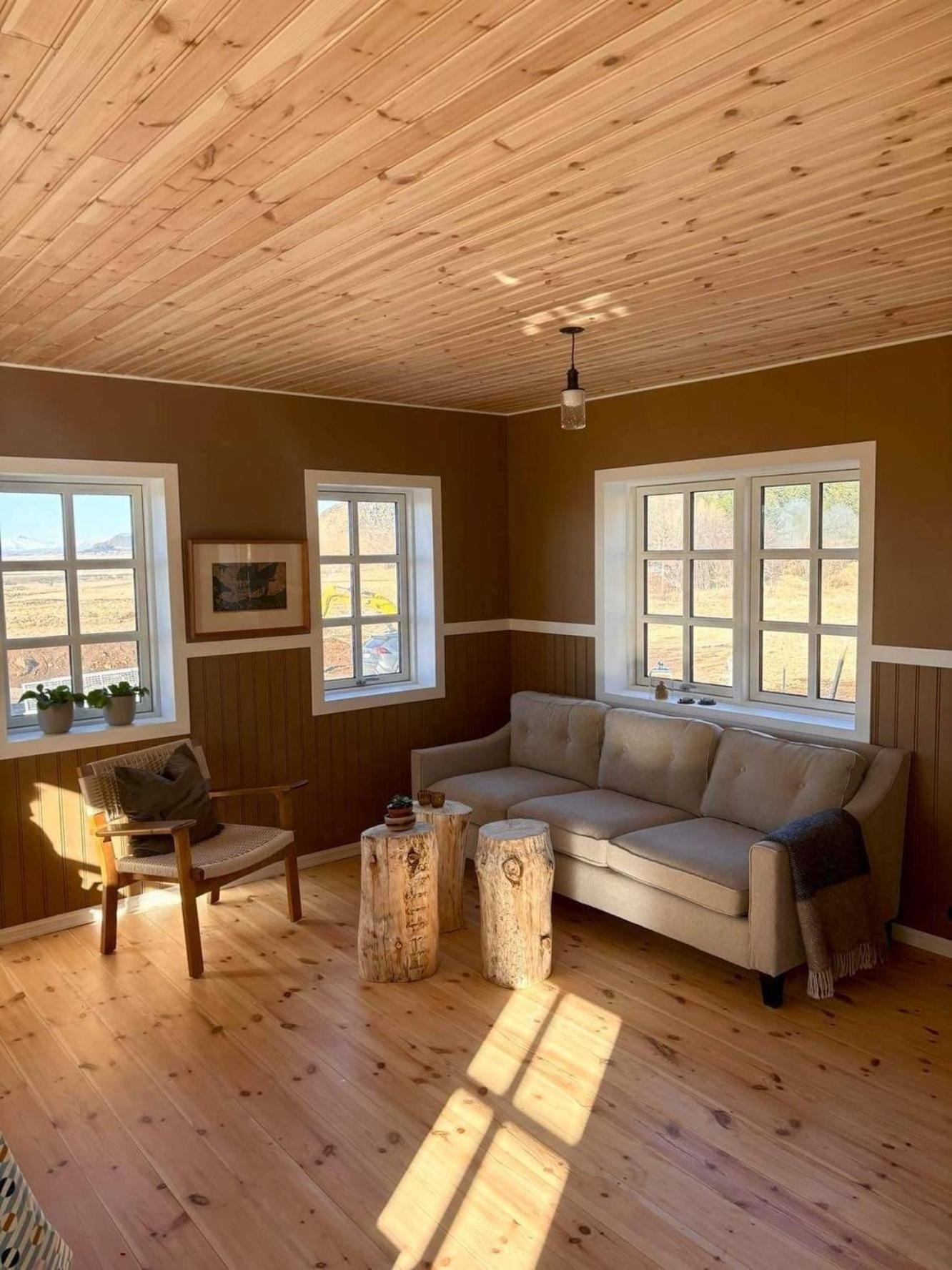 Arngrimslundur Cottages فلودير المظهر الخارجي الصورة