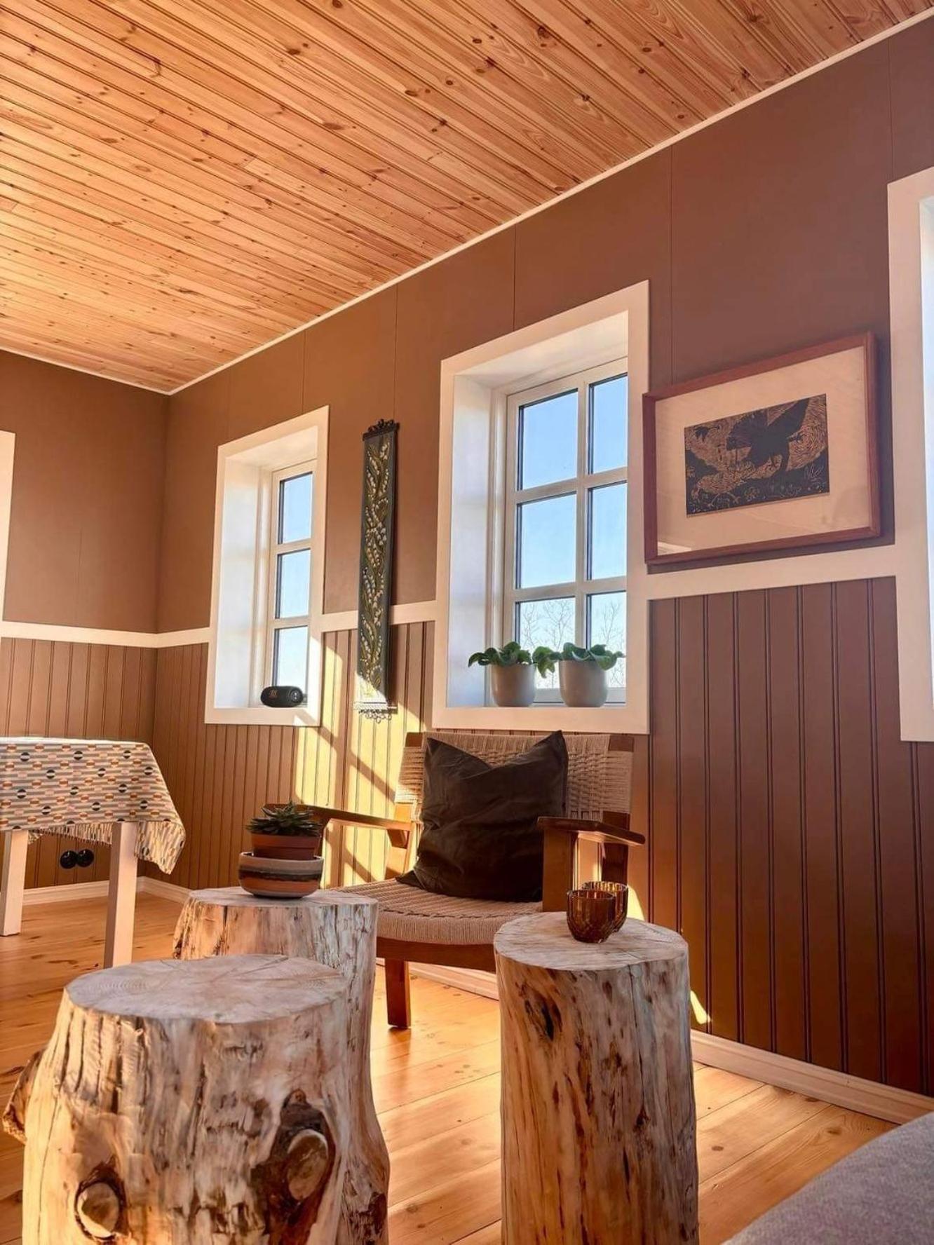 Arngrimslundur Cottages فلودير المظهر الخارجي الصورة