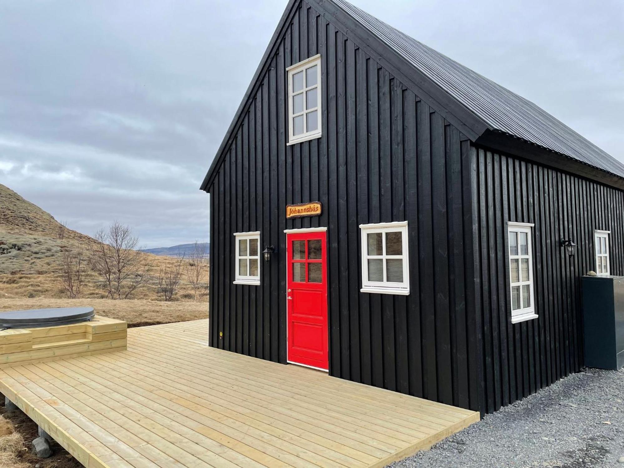 Arngrimslundur Cottages فلودير المظهر الخارجي الصورة