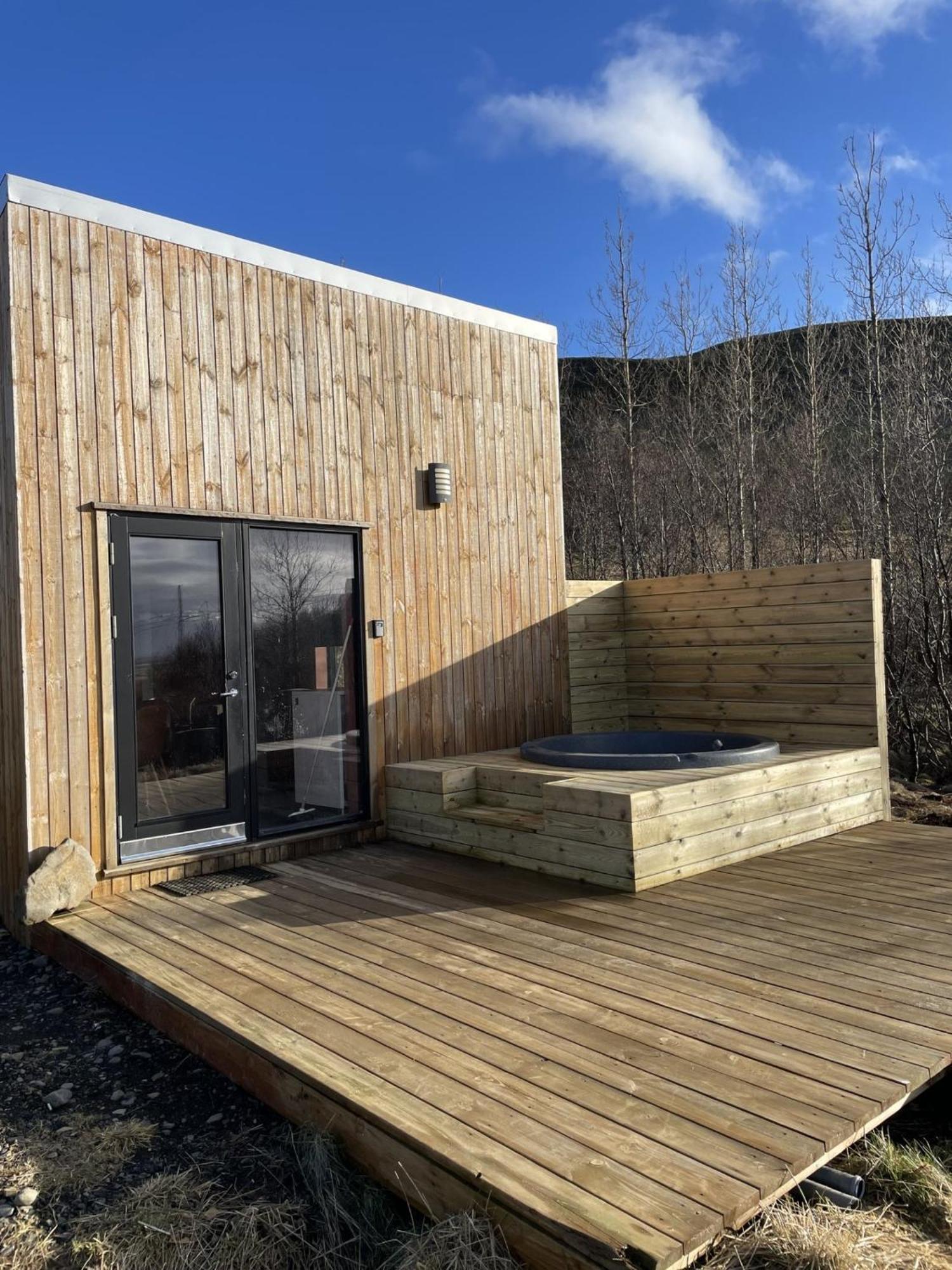 Arngrimslundur Cottages فلودير المظهر الخارجي الصورة